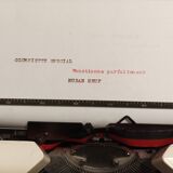 Machine à écrire Olympiette spécial