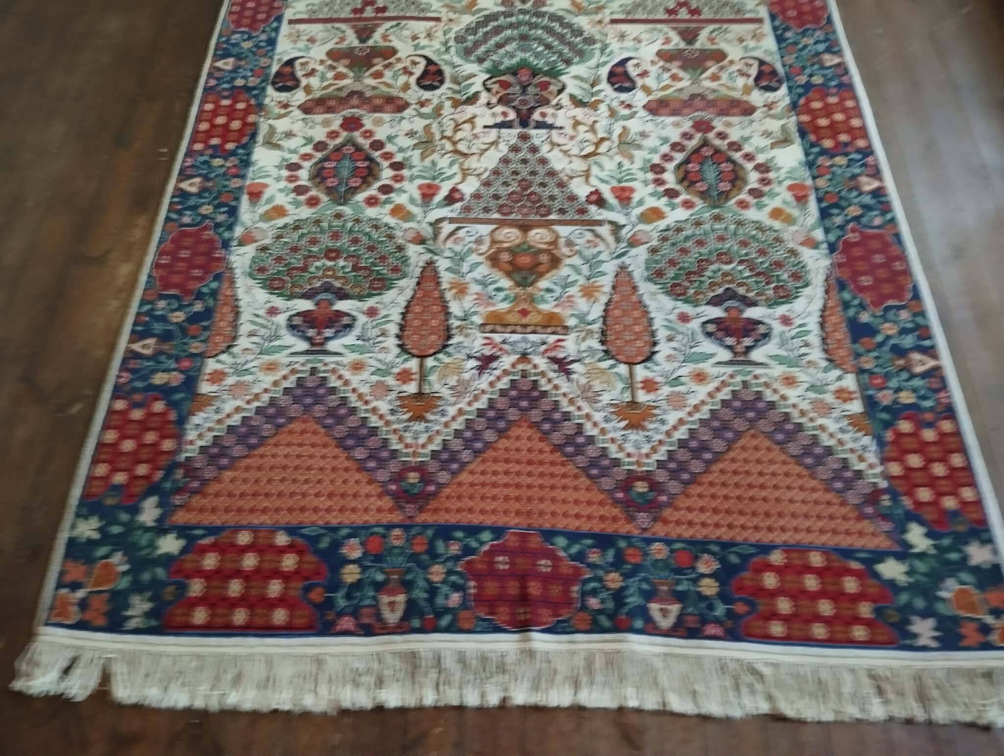 Handmade Kairouan Berber rug 304x203cm