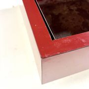 Table basse carrée, Design italien, années 80