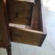 LOUIS XVI COMMODE WITH 2 DRAWERS IN SOLID WALNUT FROM THE 19TH CENTURY