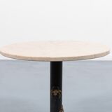 Unique Italian modern marble side table from the 1960s