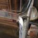 Large double shelf in chrome and smoked glass, 1970s, by Fratelli