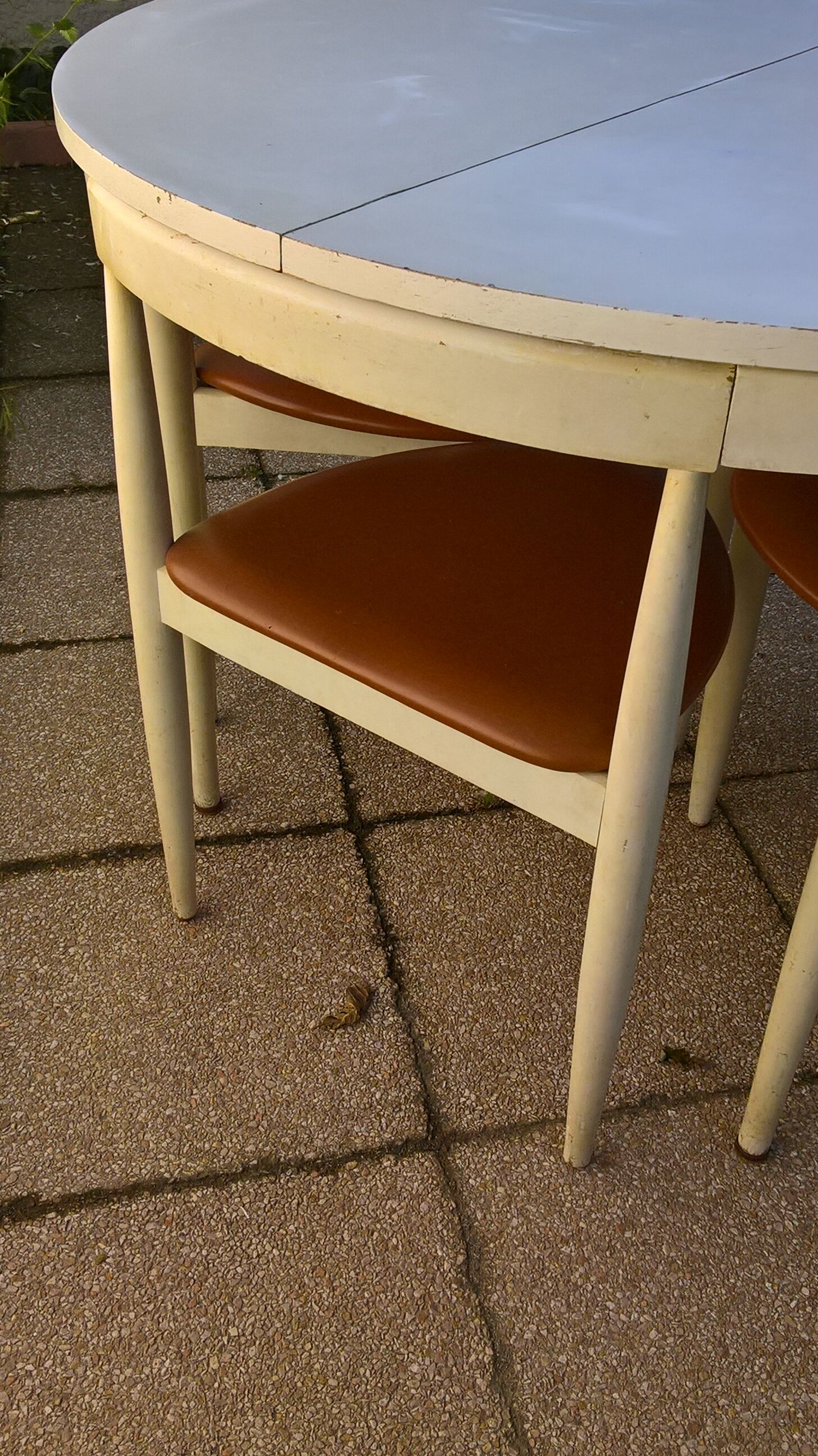 Hans Olsen dining set for Frem Rojle Denmark 1960