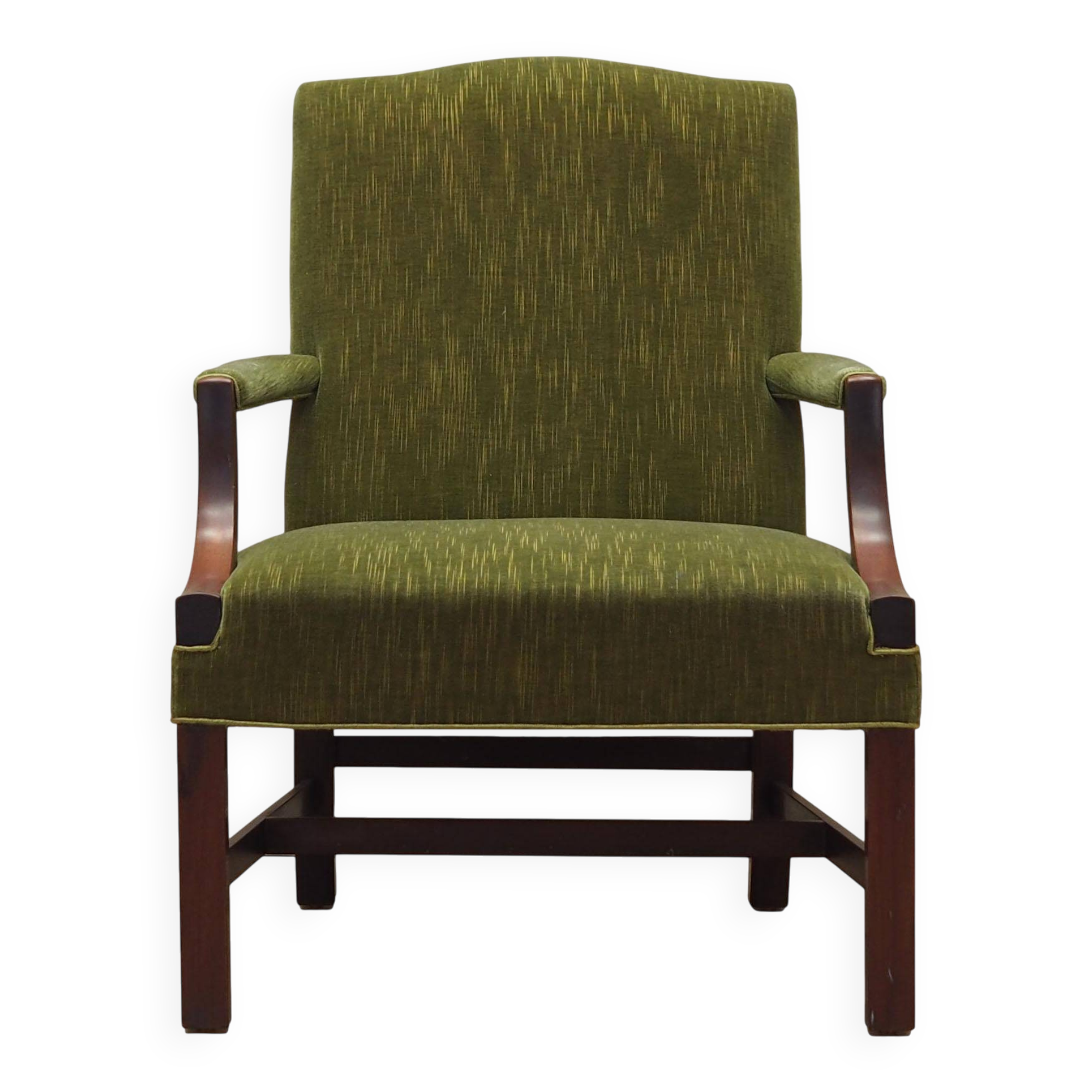 Mahogany armchair, Danish design, 1970s, production: Denmark