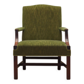 Fauteuil en acajou, design danois, années 1970, production : Danemark