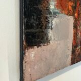 Tableau abstrait années 50