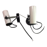 Pair of adjustable wall projectors 1970