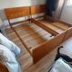 American twin beds in Shaker style from the early 20th century.