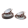 4 porcelain cups 1970