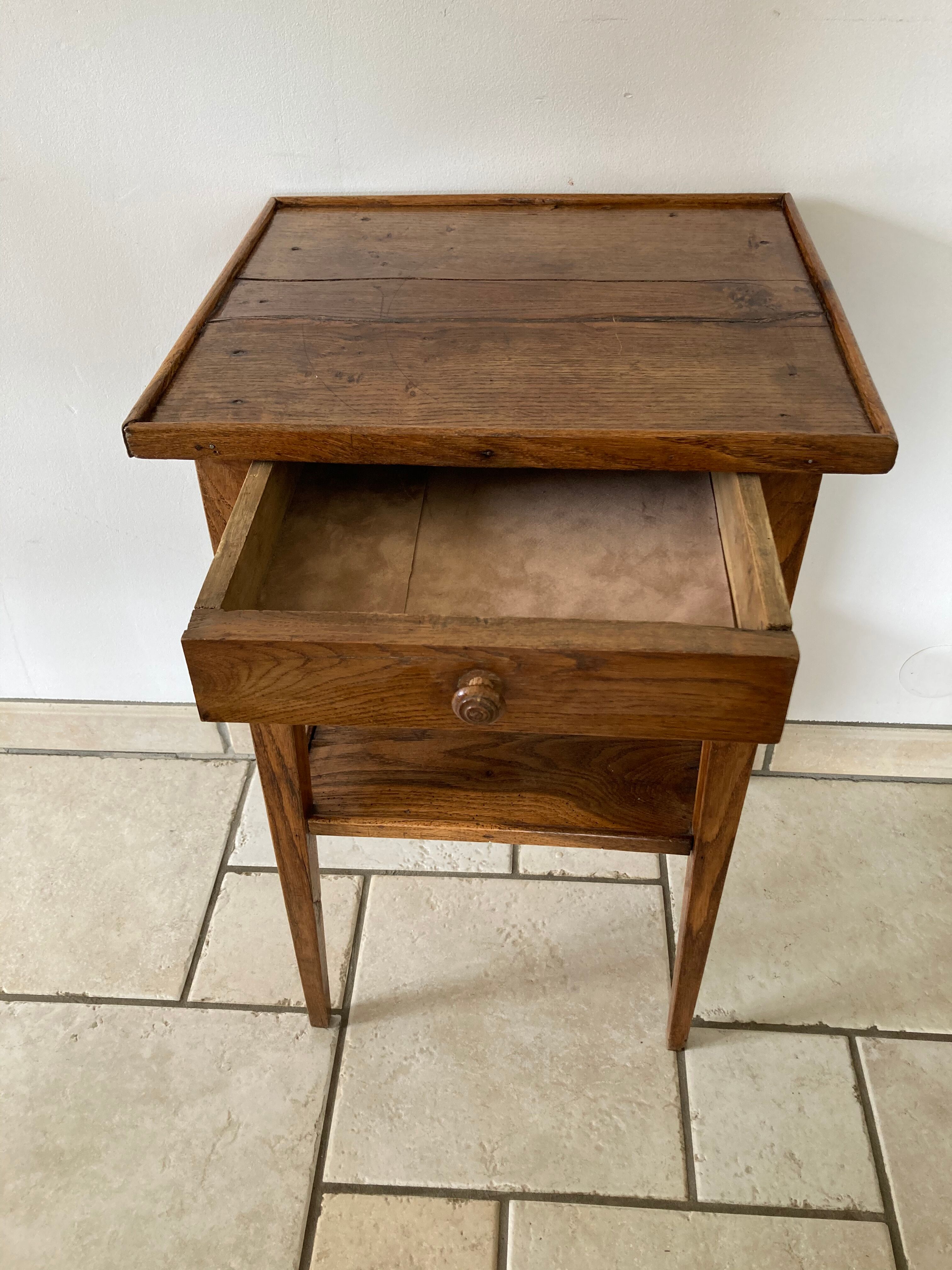 Small oak table or bedside