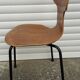 Hammer chair 3123 by Arne Jacobsen for Hansen in 1969, children's model