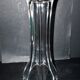 Sèvres large molded crystal vase, modernist design, H48.5