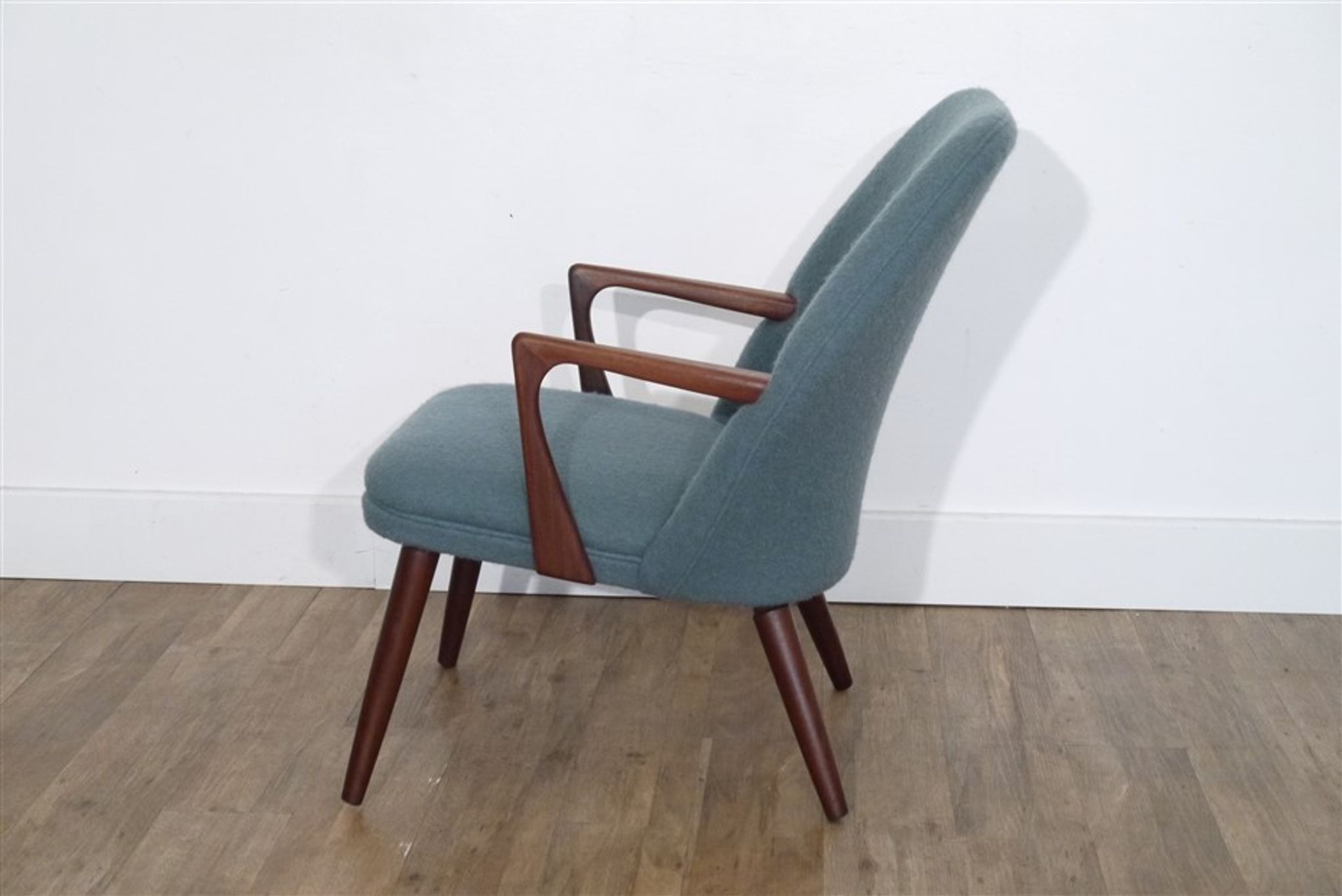 Fauteuil design danois vintage en teck 1960
