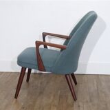 Vintage Danish design armchair in teak 1960