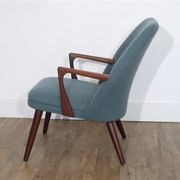 Fauteuil design danois vintage en teck 1960