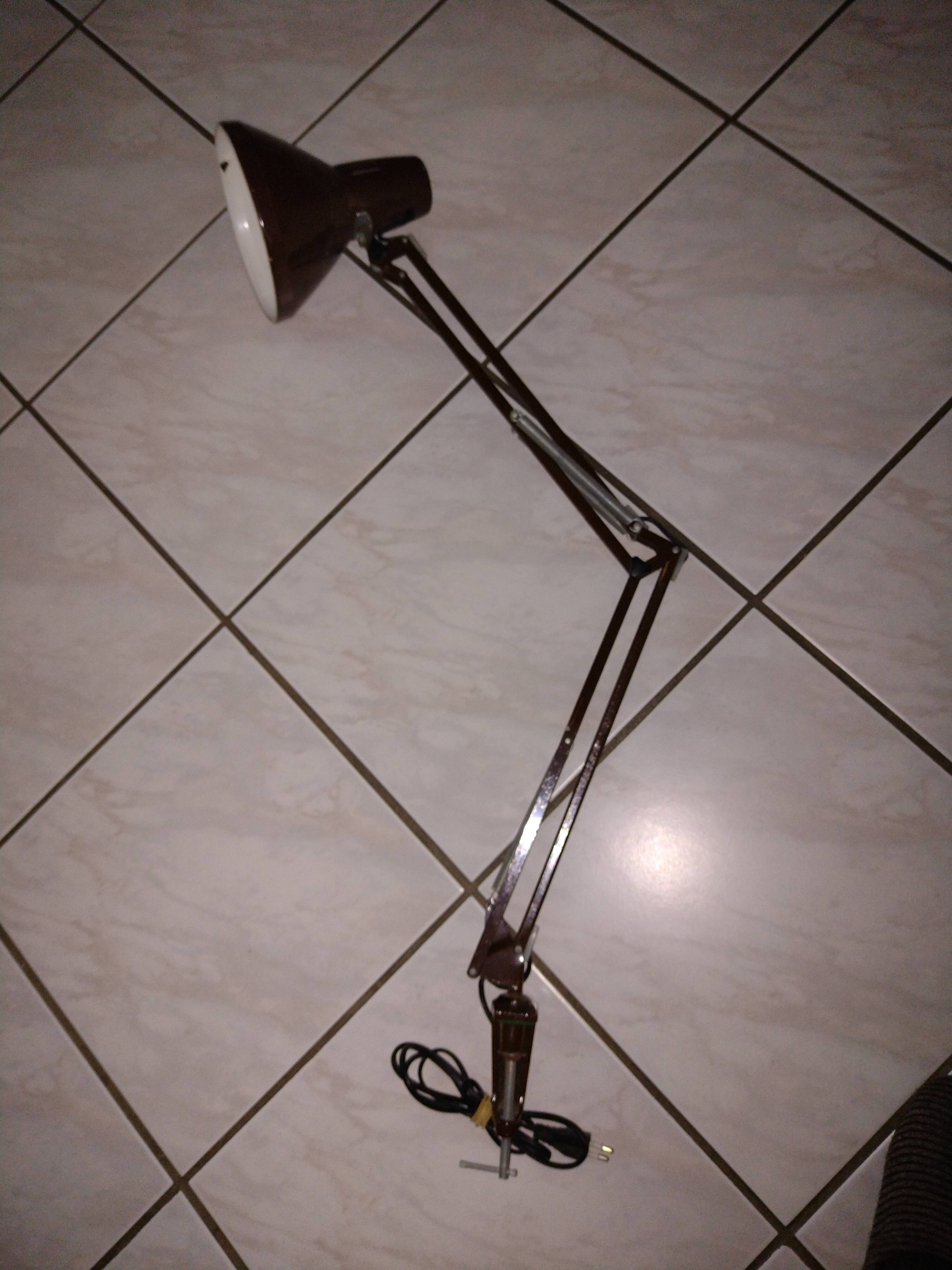 Vintage ledu architect lamp