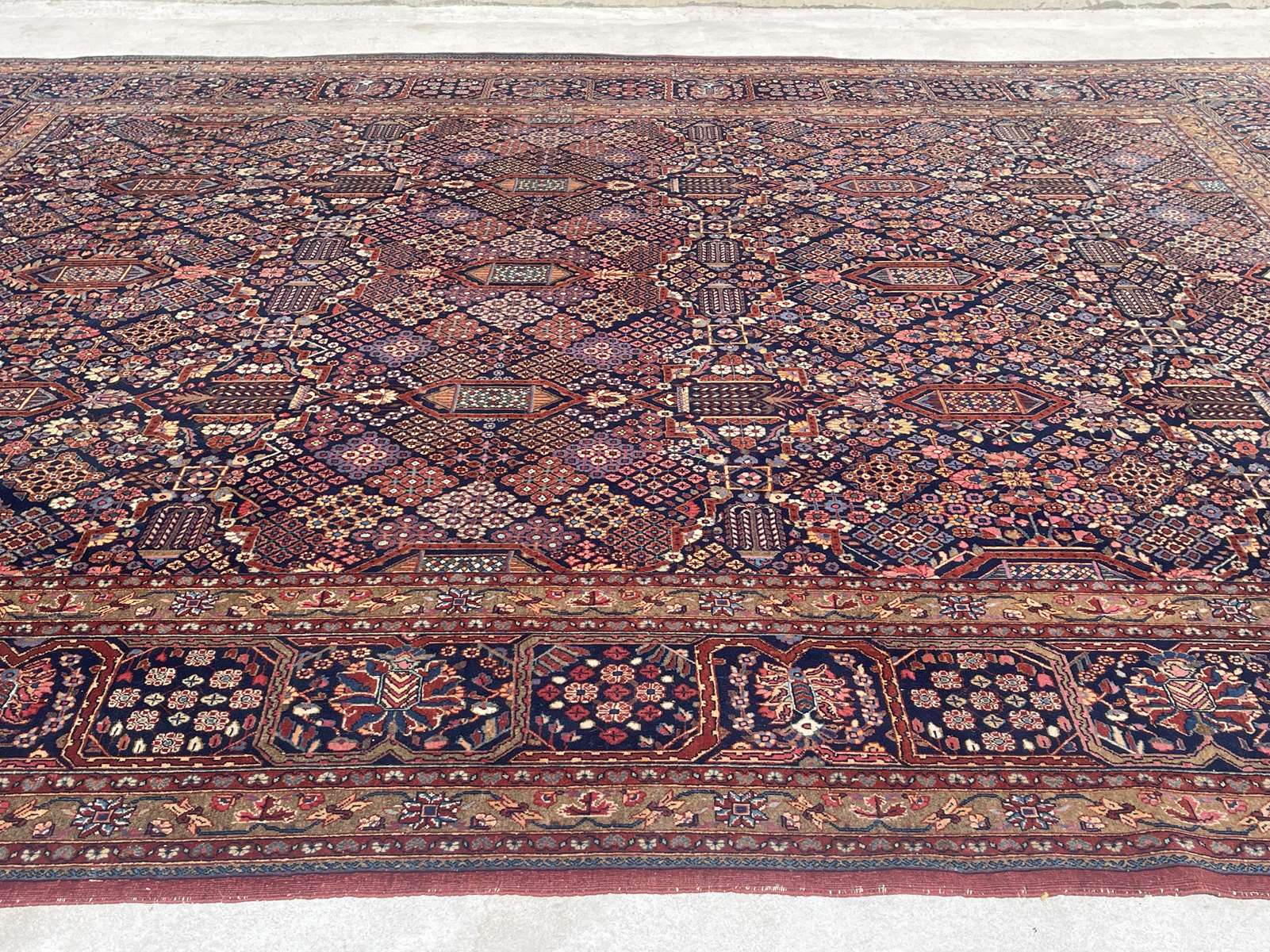 handmade wool Iranian rug