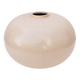 Large cracked ceramic ball vase Saint-Clément
