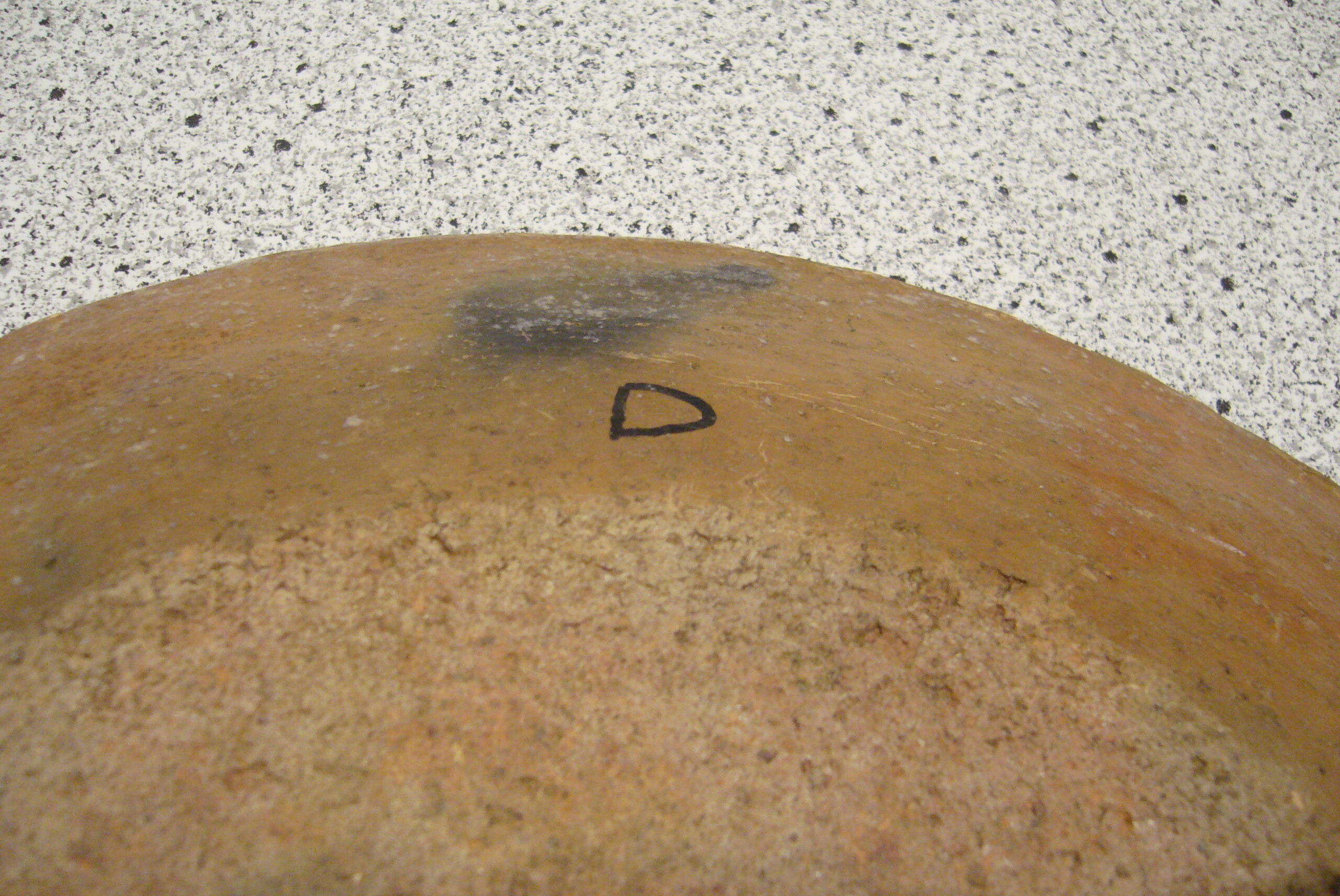 Terracotta fruit bowl