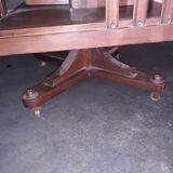 High mahogany revolving library