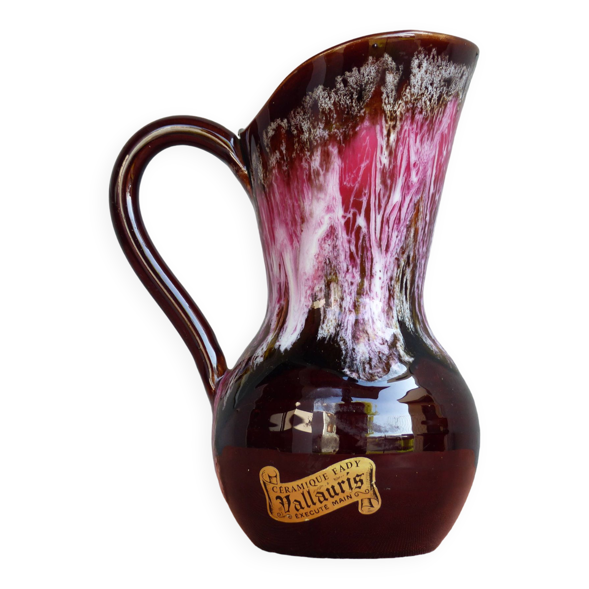 Vallauris ceramic pitcher