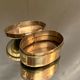 Oval silver box enhanced with coral Middle East India Asia