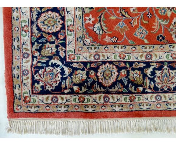 Sarouk Hand Made Wool Oriental Rug, Are Oriental Rugs Made Of Wool