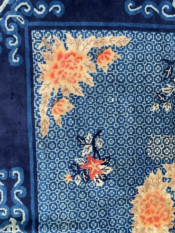 Old Chinese art deco rug spekin 150x190 cm