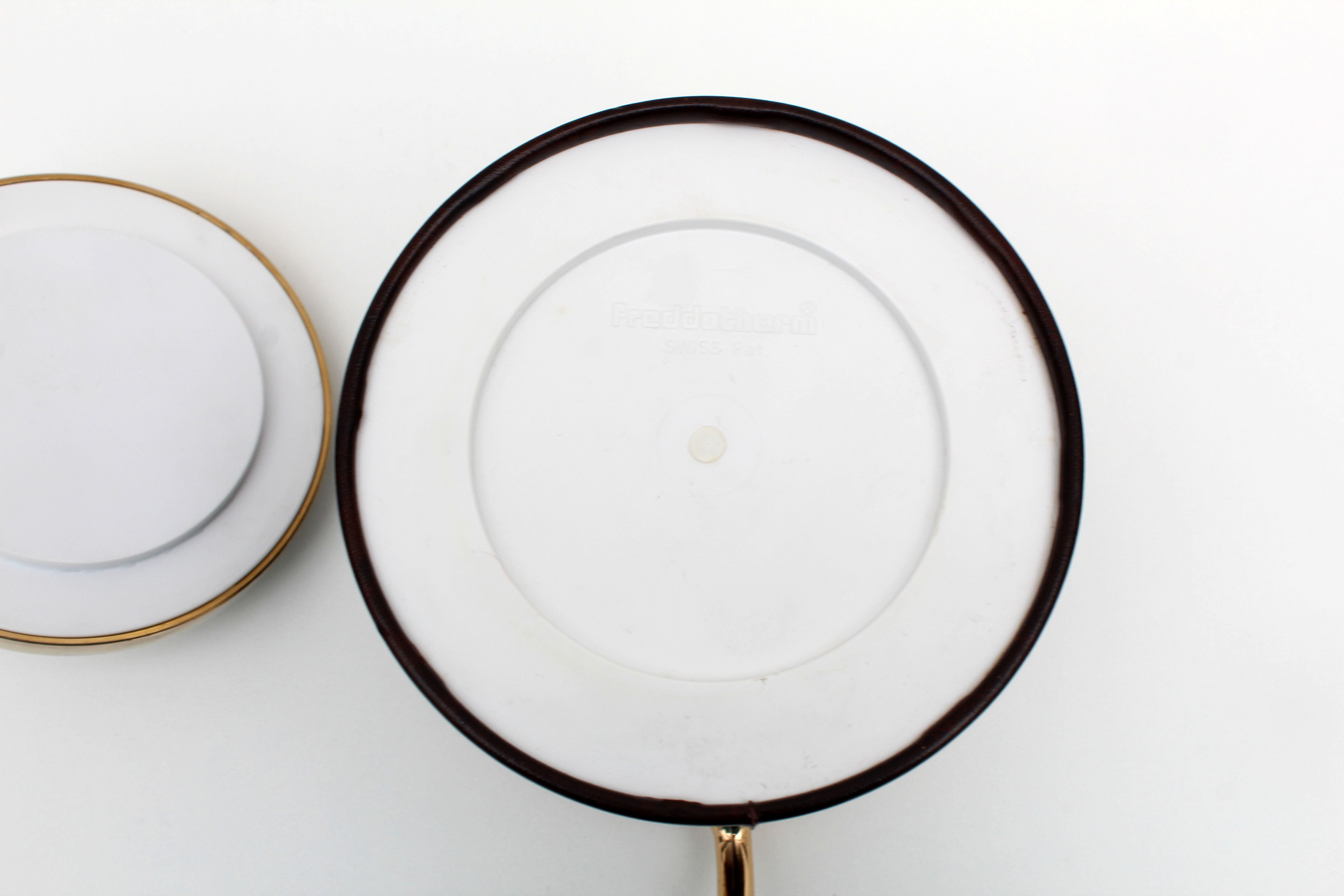 Vintage ice cube bucket, Freddotherm ice bucket, swiss made