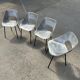Suite de 4 chaises Tulipe par Pierre Guariche