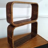 Czech Decorative Shelves attributed to Ludvik Volak , 1960s, Set of 3