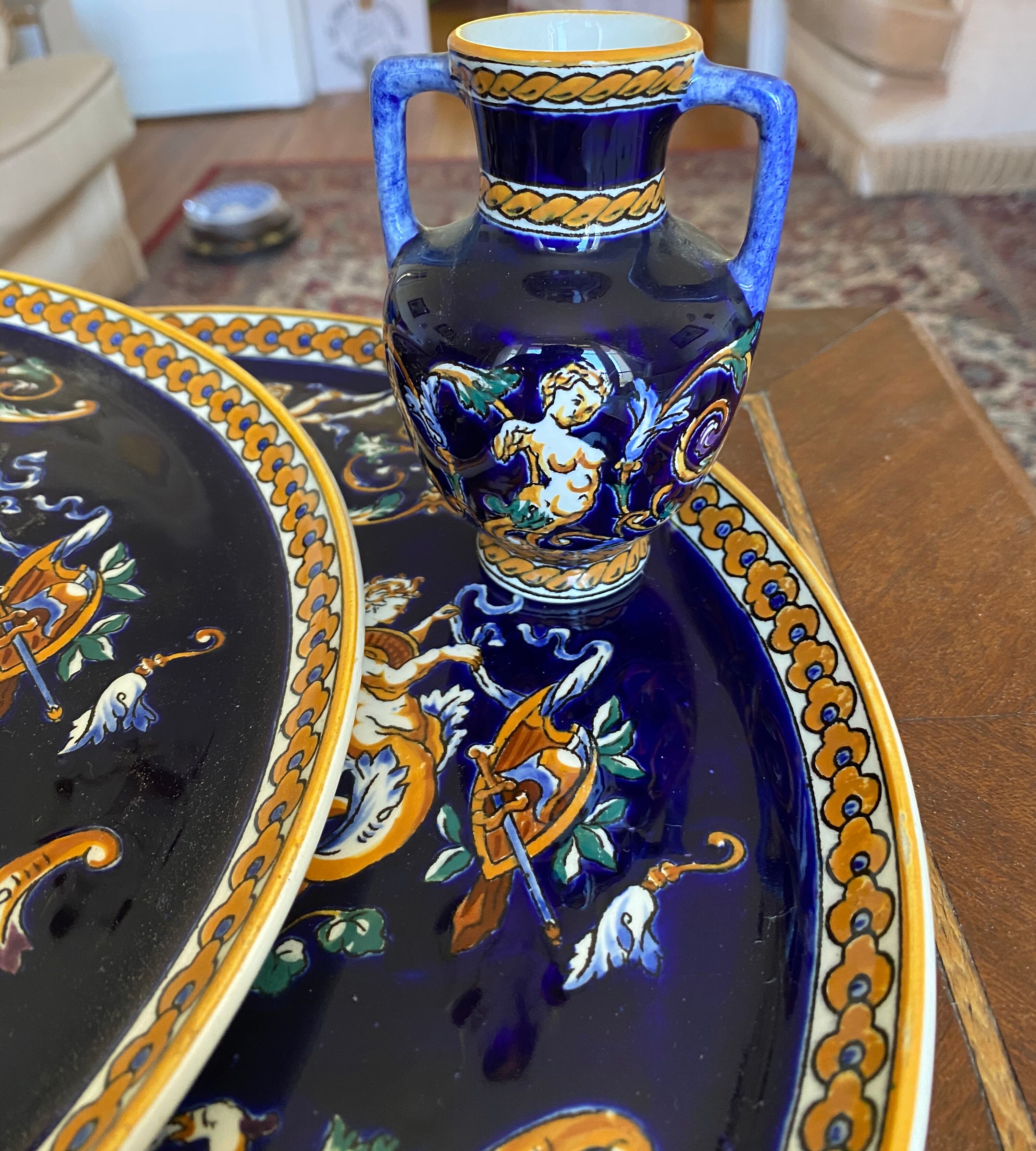 Gien Medicis Renaissance dishes