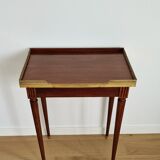 Kettle table Louis XVI mahogany style 1900