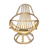 Chair swivel rattan
