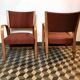 Paire de fauteuils Bow Wood
