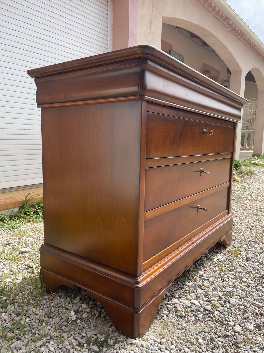 Commode style Louis Philippe, 4 tiroirs
