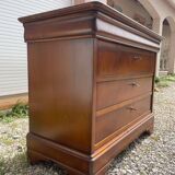 Louis Philippe style chest of drawers, 4 drawers