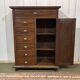 Indian teak chest of drawers from the 1970s