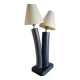 Large 2-light ceramic Drimmer lamp