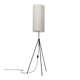 Mid-century minimalist tripod floor lamp, 1960s.