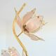 Floor lamp / Lotus flower floor lamp Italian design vintage 1970s