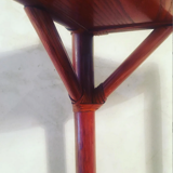 Lot of 2 rattan floorers by maugrion for roche bobois 1970/1980