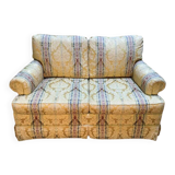 Canapé de style anglais en soie - damas