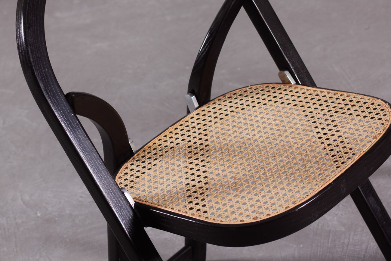 Mid-century Arca folding chairs by Gigi Sabadin for Crassevig, Italy, 1970s (set of 2)