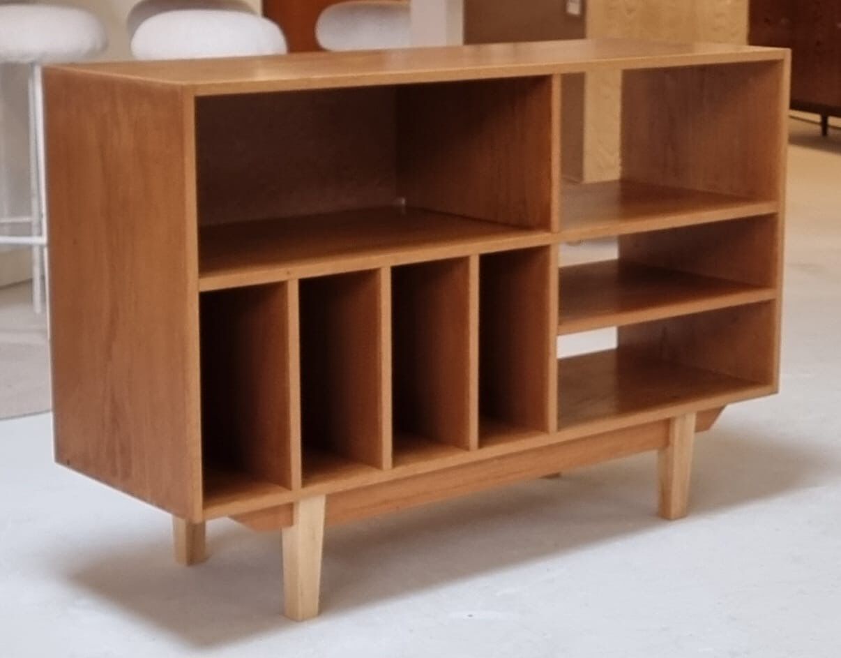 Armoire à disques Mid Century