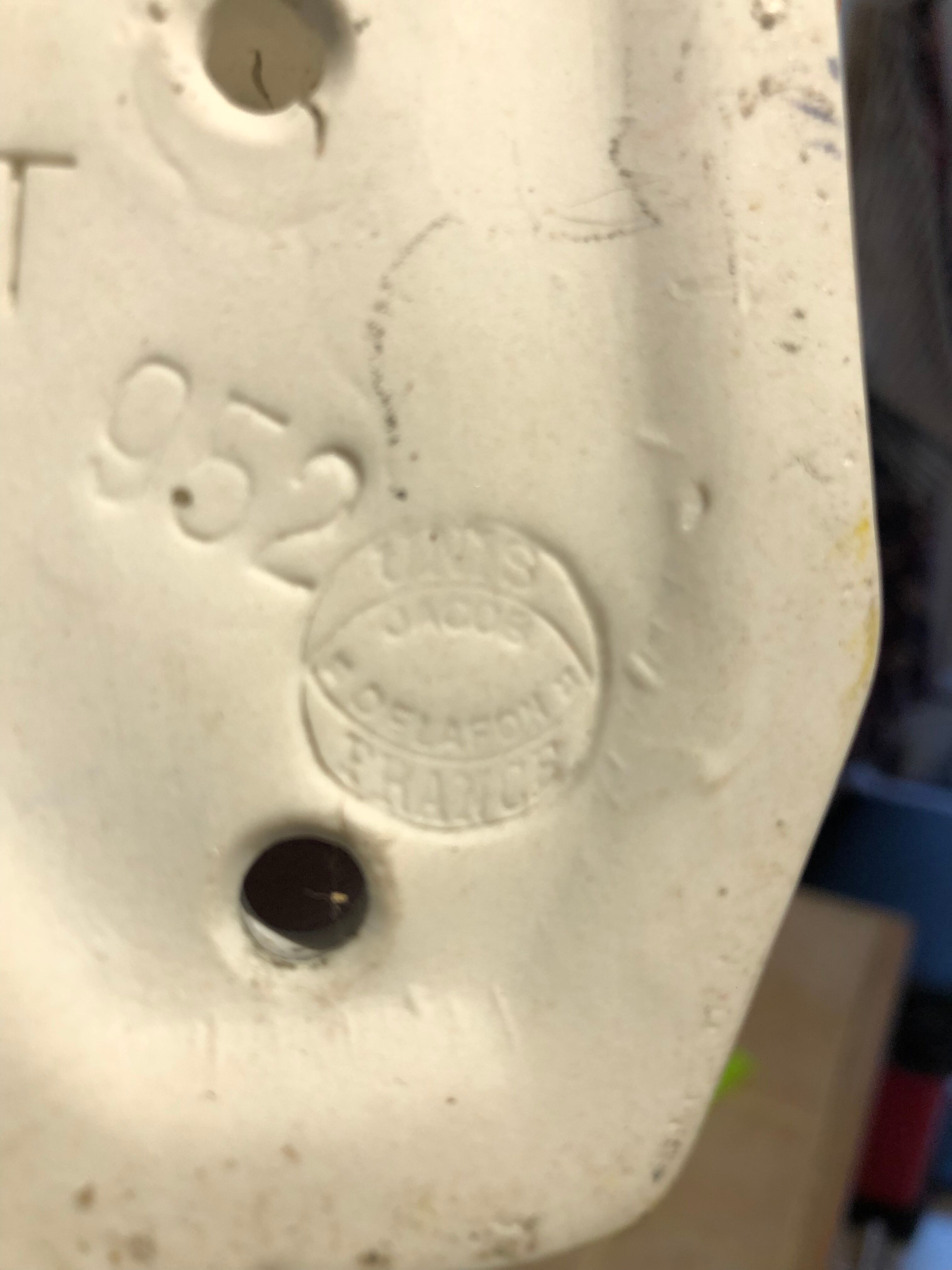 Jacob Delafon ceramic towel holder