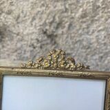 Old gold photo frame