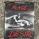 Old movie poster the beach of desire vintage cinema