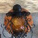 Old suspension lantern metal black