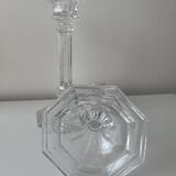 Pair of crystal candlesticks